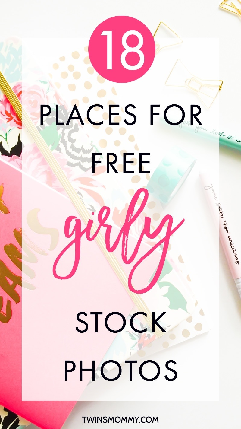 18 Places for Free Girly and Styled Stock Photos
