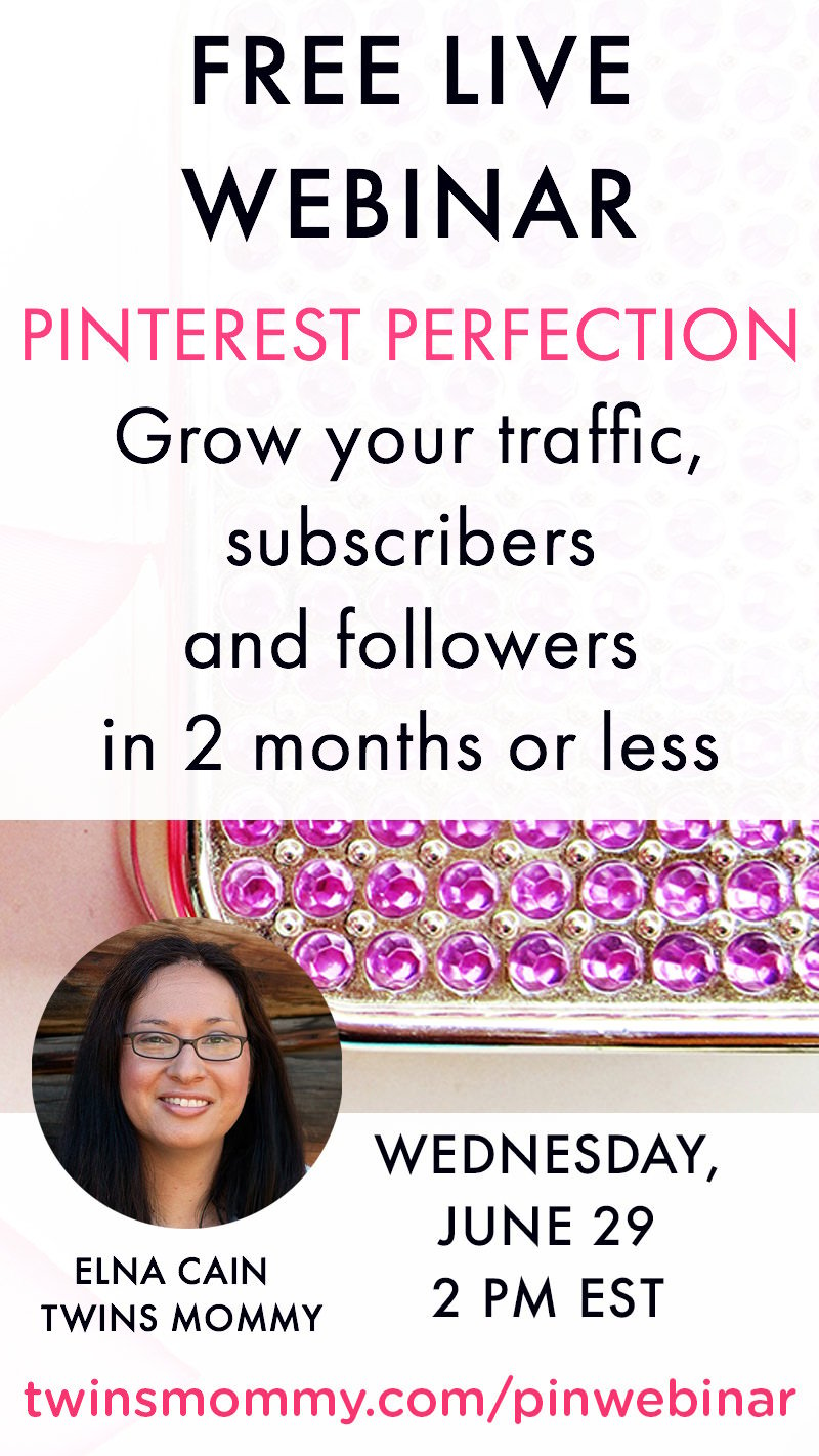 Pitch-Free Webinar June 29th on Pinterest: Grow your Traffic, Followers and Subscribers in 2 Months or Less