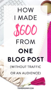 How do you make money blogging? If you're interested in learning how you can make extra cash online click here to find out.