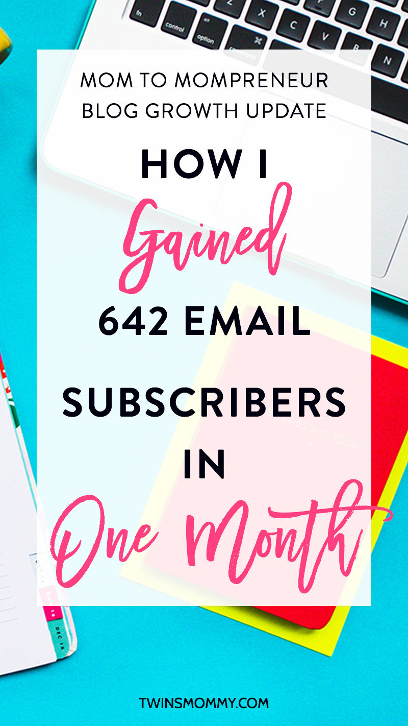 Month 7 Blog Growth Update: How I Gained 642 Email Subscribers in One Month